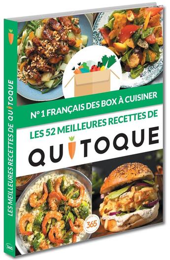 Couverture du livre « Les 52 meilleures recettes de Quitoque » de Quitoque aux éditions Editions 365