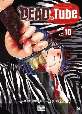 Couverture du livre « Dead tube Tome 10 » de Touta Kitakawa et Mikoto Yamaguchi aux éditions Delcourt