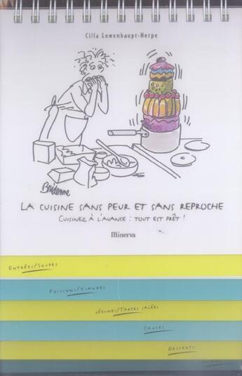 Couverture du livre « Cuisine Sans Peur Et Sans Reproche - Pret Pare ! » de Lewenhaupt-Herpe Cil aux éditions La Martiniere