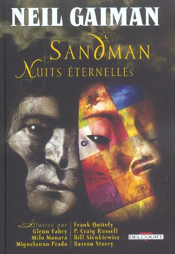 Couverture du livre « Sandman Tome 11 : nuits éternelles » de Neil Gaiman et Collectif aux éditions Delcourt