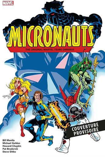 Couverture du livre « Micronauts T01 (Variant Panini) » de  aux éditions Panini