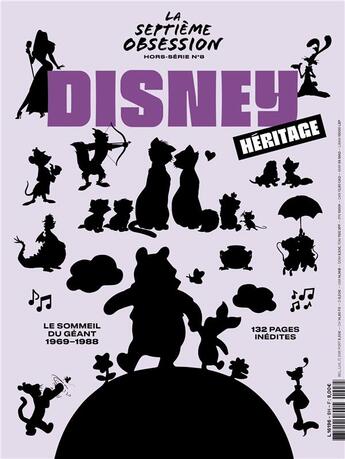 Couverture du livre « La septieme obsession hs n 8 : disney heritage - decembre 2021 » de  aux éditions La Septieme Obsession