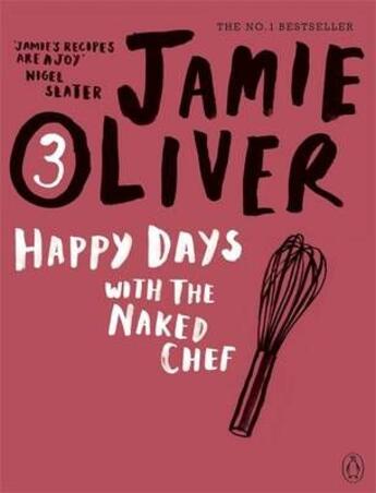 Couverture du livre « Happy days with the naked chef » de Jamie Oliver aux éditions Joseph Michael