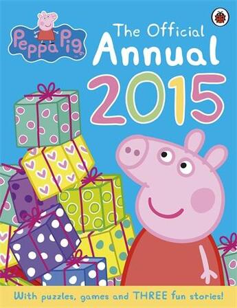 Couverture du livre « PEPPA PIG ; annual 2015 » de  aux éditions Ladybird