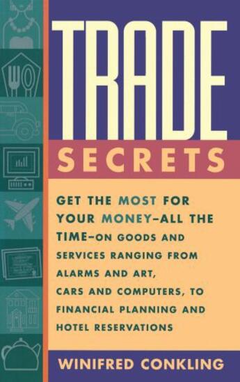 Couverture du livre « Trade Secrets » de Conkling Winifred aux éditions Touchstone