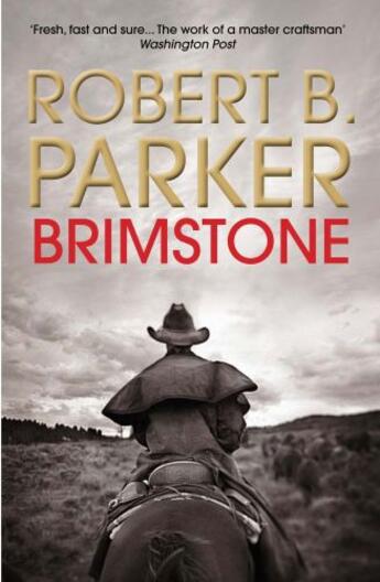 Couverture du livre « Brimstone » de Robert B. Parker aux éditions Atlantic Books