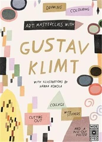 Couverture du livre « Art masterclass with gustav klimt » de Konola Hanna aux éditions Quarry