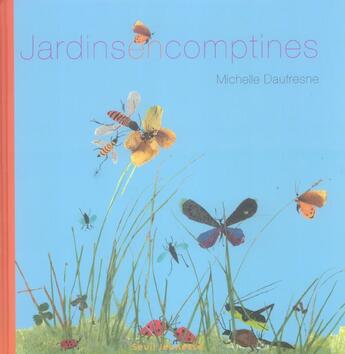 Couverture du livre « Jardins En Comptines » de Michelle Daufresne aux éditions Seuil Jeunesse