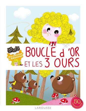 Couverture du livre « Boucle d'or et les trois ours » de Charlotte Ameling et Sandra Lebrun aux éditions Larousse