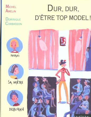 Couverture du livre « Dur Dur D'Etre Un Top Model » de Michel Amelin aux éditions Nathan
