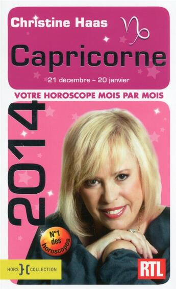 Couverture du livre « Capricorne 2014 » de Christine Haas aux éditions Hors Collection