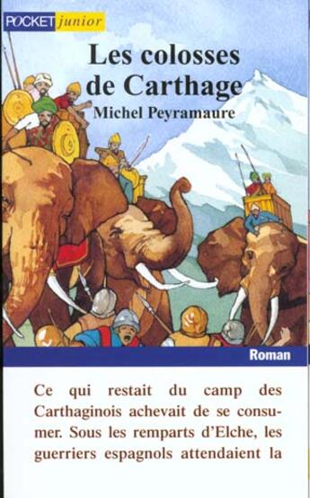 Couverture du livre « Les colosses de carthage » de Michel Peyramaure aux éditions Pocket Jeunesse