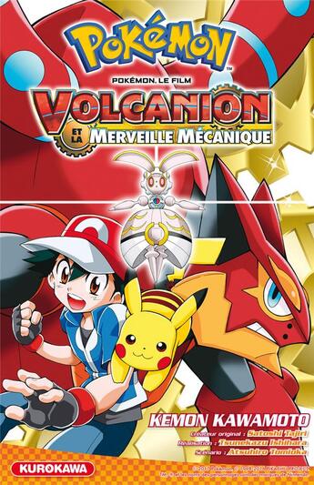 Couverture du livre « Pokémon : le film ; Volcanion et la merveille mécanique » de Kemon Kawamoto aux éditions Kurokawa