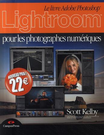 Couverture du livre « Le livre Adobe Photoshop Lightroom » de Scott Kelby aux éditions Pearson