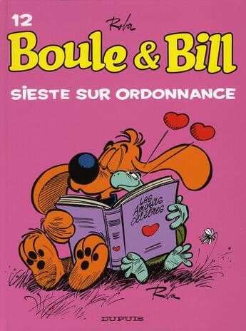 Couverture du livre « Boule & Bill Tome 12 : sieste sur ordonnance » de Jean Roba aux éditions Dupuis