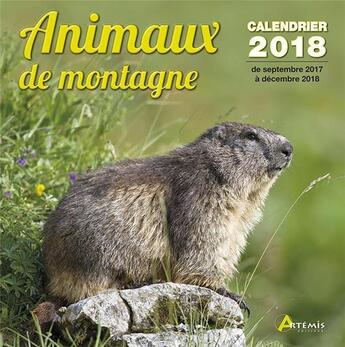 Couverture du livre « Animaux de montagne (édition 2018) » de  aux éditions Artemis