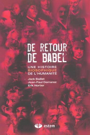 Couverture du livre « RETOUR DE BABEL » de Jack Baillet et Jean-Paul Desmarez et Erik Nortier aux éditions Vuibert