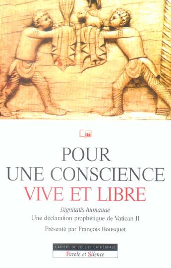 Couverture du livre « Pour une conscience vive et libre n53 » de Antoine Guggenheim aux éditions Parole Et Silence