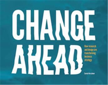 Couverture du livre « Change ahead » de Verschoor Carola aux éditions Bis Publishers
