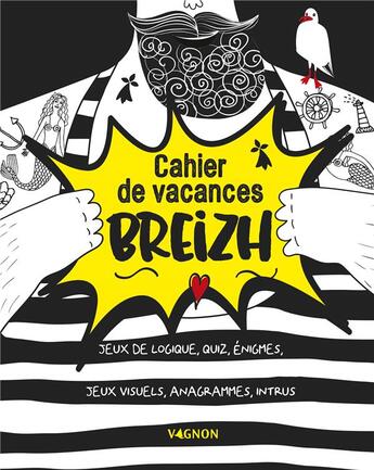 Couverture du livre « Cahier de vacances breizh » de  aux éditions Vagnon