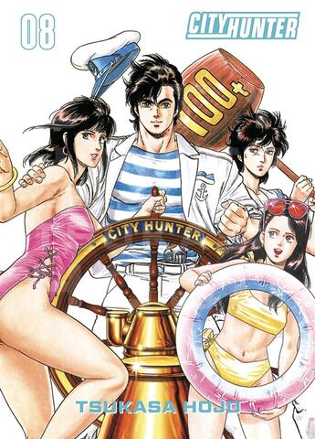 Couverture du livre « City Hunter - perfect edition Tome 8 » de Tsukasa Hojo aux éditions Panini