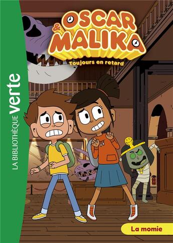 Couverture du livre « Oscar et Malika Tome 7 : la momie » de Katherine Quenot aux éditions Hachette Jeunesse