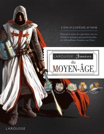 Couverture du livre « Larousse junior du Moyen-Âge » de  aux éditions Larousse