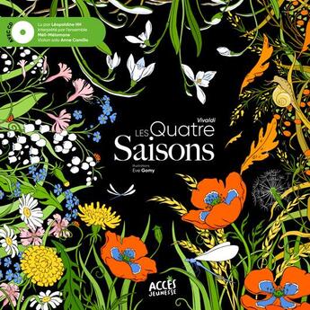 Couverture du livre « LIVRE CD - LES QUATRE SAISONS » de Hummel Leopoldine aux éditions Acces