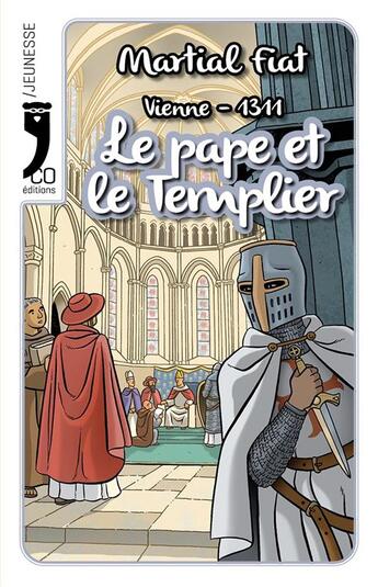 Couverture du livre « Le pape et le templier » de Martial Fiat aux éditions N'co éditions