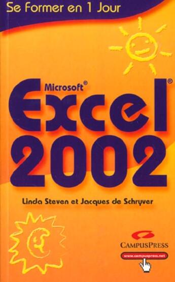 Couverture du livre « Excel 2002 » de Linda Steven aux éditions Campuspress