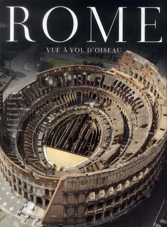 Couverture du livre « Rome vu à vol d'oiseau » de  aux éditions Hazan