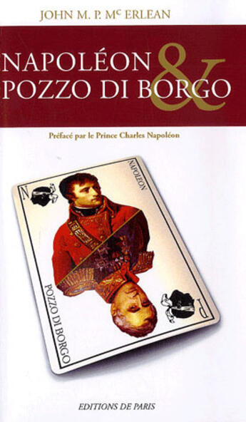 Couverture du livre « Napoléon et pozzo di borgo » de John Mcerlean aux éditions Editions De Paris