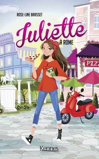 Couverture du livre « Juliette Tome 7 : Juliette à Rome » de Rose-Line Brasset aux éditions Les 3 As