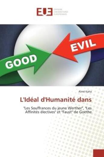 Couverture du livre « L'Ideal d'Humanite dans : 