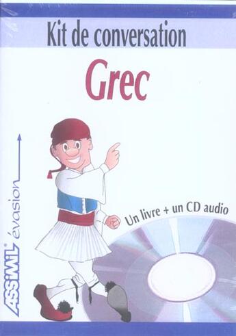 Couverture du livre « Kit Conv. Grec » de Karin Spitzing aux éditions Assimil