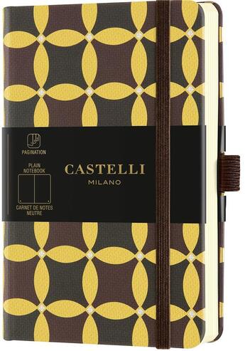 Couverture du livre « Carnet oro poche uni corianders » de Castelli aux éditions Castelli Milano