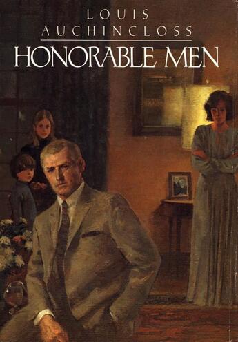 Couverture du livre « Honourable Men » de Louis Auchincloss aux éditions Houghton Mifflin Harcourt