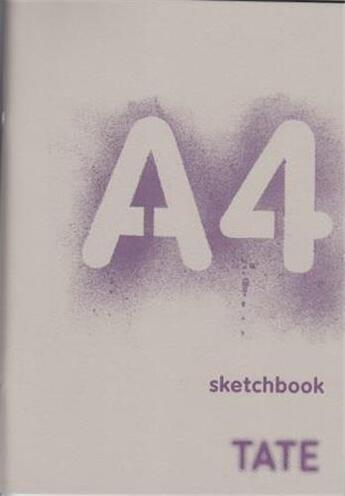 Couverture du livre « A4 starter sketchbook purple » de Tate aux éditions Tate Gallery