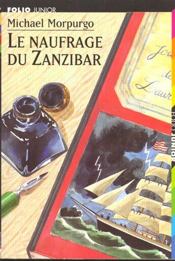 Couverture du livre « Le naufrage du zanzibar » de Morpurgo/Place aux éditions Gallimard-jeunesse