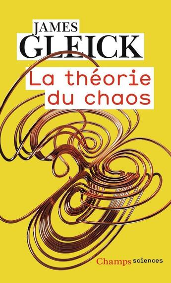 Couverture du livre « La théorie du chaos » de James Gleick aux éditions Flammarion