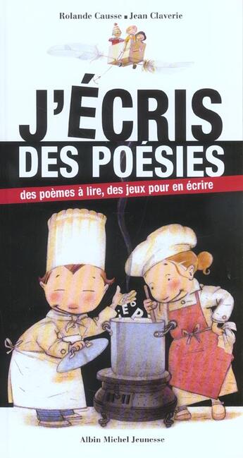 Couverture du livre « J'ecris des poesies » de Rolande Causse aux éditions Albin Michel