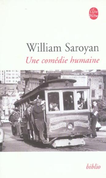 Couverture du livre « Une comedie humaine » de Saroyan-W aux éditions Le Livre De Poche