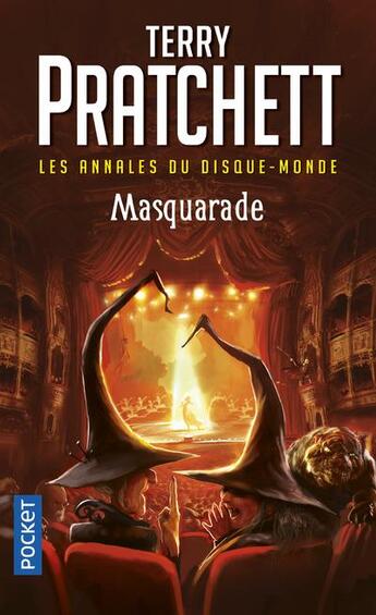 Couverture du livre « Les Annales du Disque-Monde Tome 18 : masquarade » de Terry Pratchett aux éditions Pocket