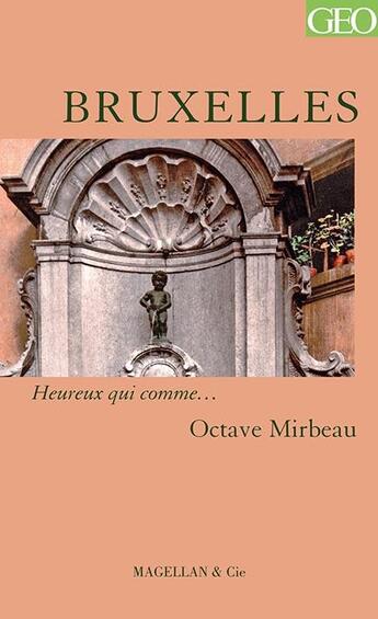 Couverture du livre « Bruxelles » de Gerard De Nerval aux éditions Magellan & Cie