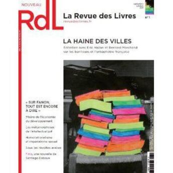 Couverture du livre « LA REVUE DES LIVRES N.1 » de La Revue Des Livres aux éditions Amsterdam