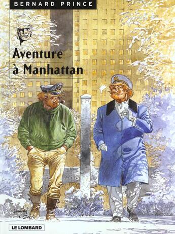 Couverture du livre « Bernard prince t.4 ; aventure a manhattan » de Greg/Hermann aux éditions Lombard