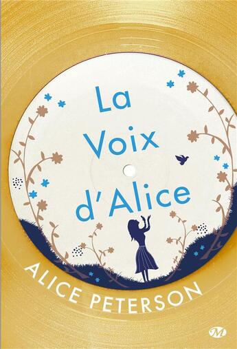 Couverture du livre « La voix d'Alice » de Alice Peterson aux éditions Milady