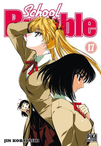 Couverture du livre « School rumble Tome 17 » de Jin Kobayashi aux éditions Pika