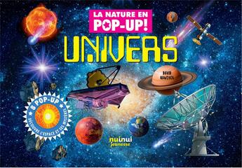 Couverture du livre « Univers » de David Hawcock aux éditions Nuinui Jeunesse