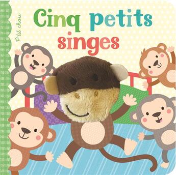 Couverture du livre « Cinq petits singes » de  aux éditions Presses Aventure